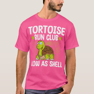 Tortoise Running Club Langsam als Muschel Runner M T-Shirt