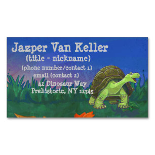 Tortoise Stationery Magnetische Visitenkarte