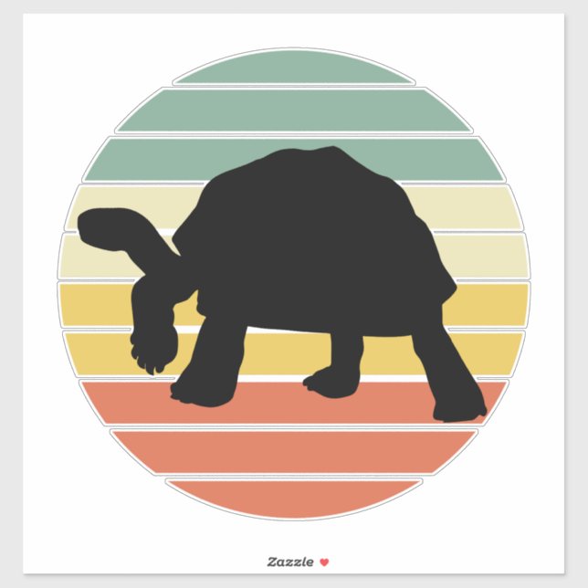 Tortoise Sticker (Blatt)