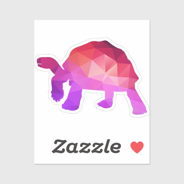 Tortoise Sticker (Blatt)