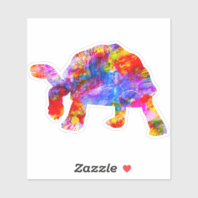 Tortoise Sticker (Blatt)