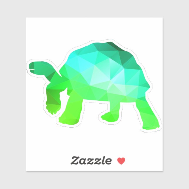 Tortoise Sticker (Blatt)