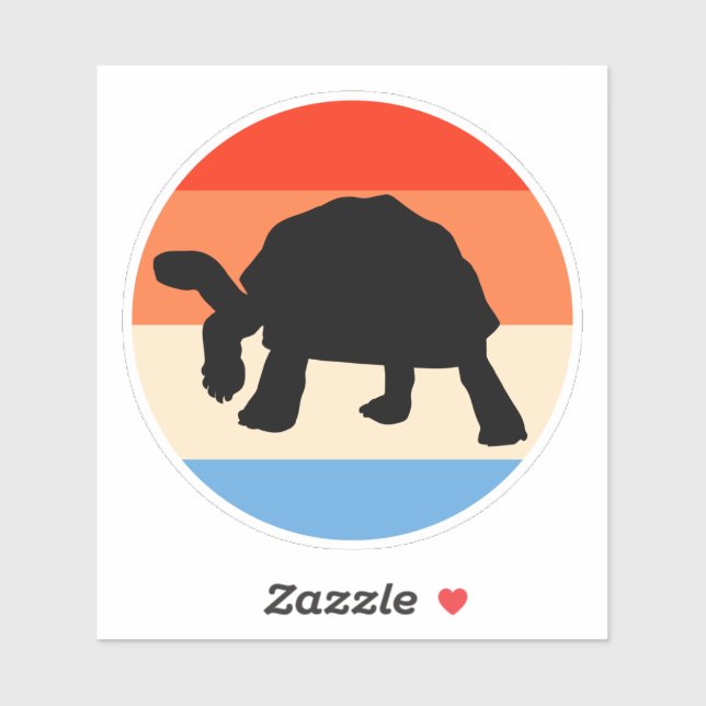 Tortoise Sticker (Blatt)