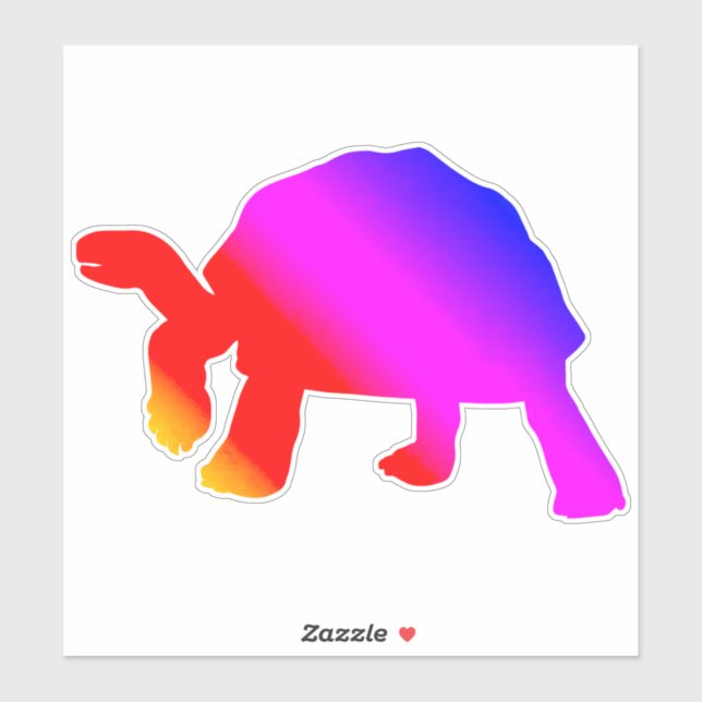 Tortoise Sticker (Blatt)