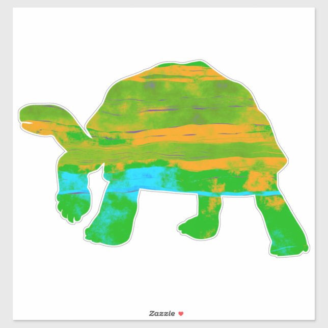 Tortoise Sticker (Blatt)