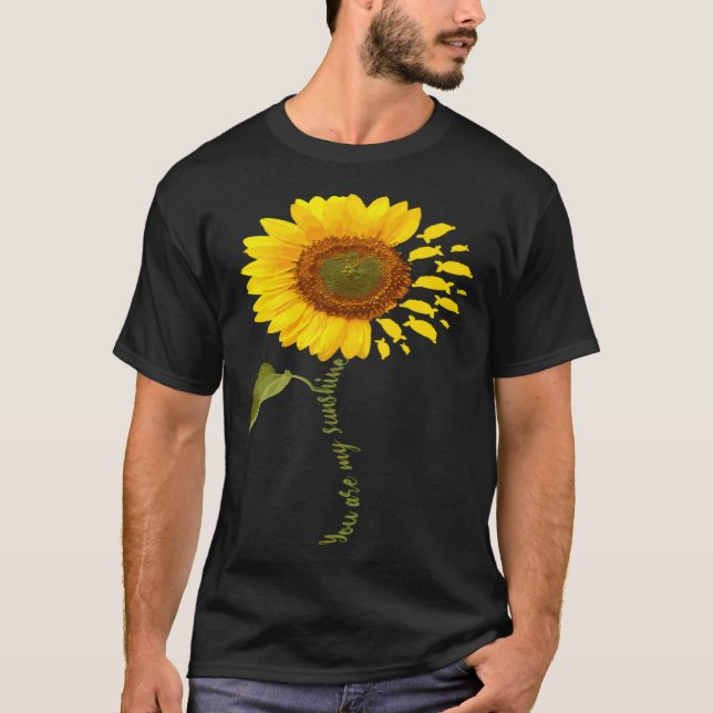 Tortoise Sunflower T-Shirt (Vorderseite)