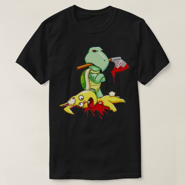 TORTOISE UND DIE HARE T-Shirt (Design vorne)