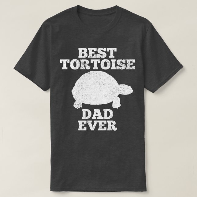 Tortoise Vater Vater Vatertag T-Shirt (Design vorne)