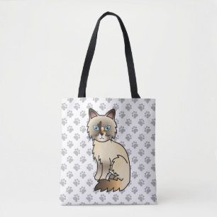 Tortoiseshell Birman / Ragdoll Niedlich Cat & Paws