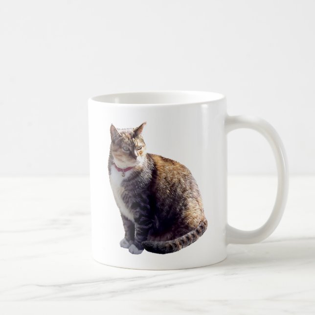 Tortoiseshell Cat Kaffeetasse (Rechts)