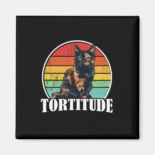 Tortoiseshell Cat Magnet (Vorne)