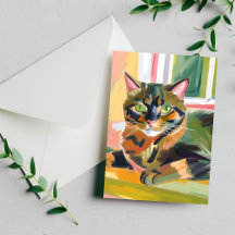 Tortoiseshell Cat | Schöne Katzenmalerei