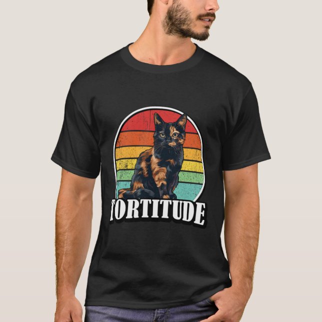 Tortoiseshell Cat T-Shirt (Vorderseite)