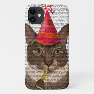 Tortoiseshell Chat mit Party Hat Case-Mate iPhone Hülle