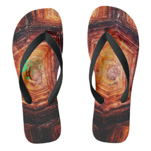Tortoiseshell Flip Flops