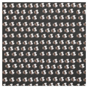Tortoiseshell Guinea Schweine, Baumwollmaterial Stoff