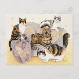 Tortoiseshell Ladies Postkarte