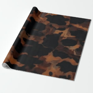 Tortoiseshell Nahtloses Muster, Chic TortoiseShell Geschenkpapier