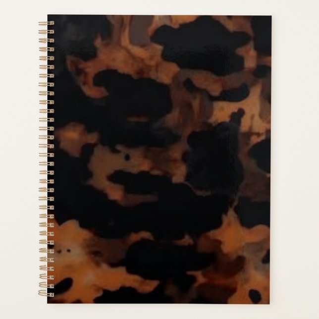 Tortoiseshell Nahtloses Muster, Chic TortoiseShell Planer (Vorderseite)