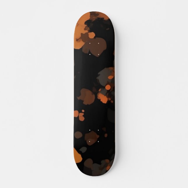Tortoiseshell Nahtloses Muster, Chic TortoiseShell Skateboard (Vorne)