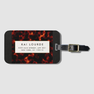 Tortoiseshell Stylish Gepäckanhänger