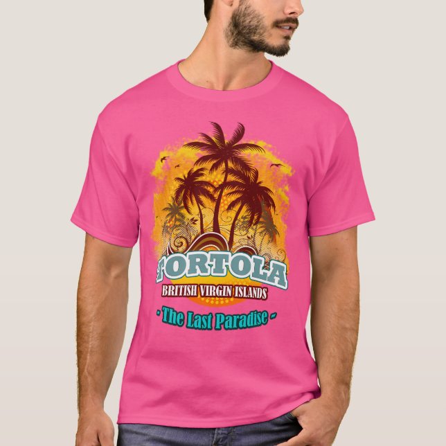 Tortola das letzte Paradies T-Shirt (Vorderseite)