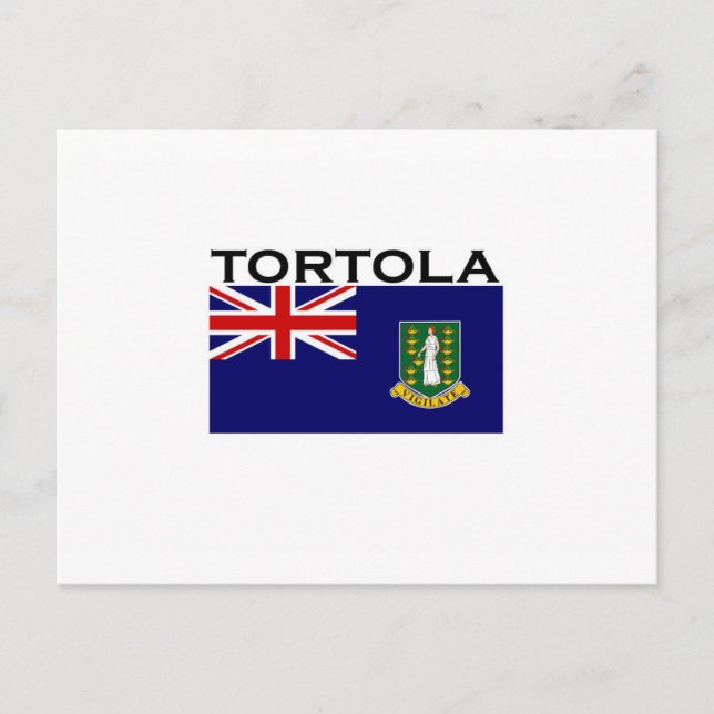 Tortola Postkarte (Vorderseite)