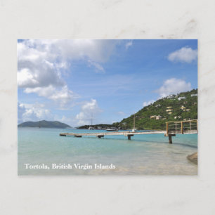 Tortola Small Dock Poscard Postkarte