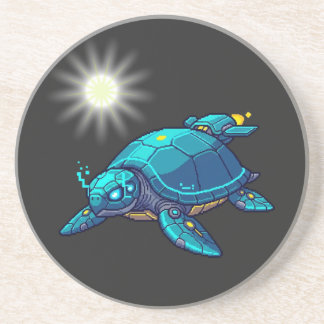 Tortuga Futurista Getränkeuntersetzer