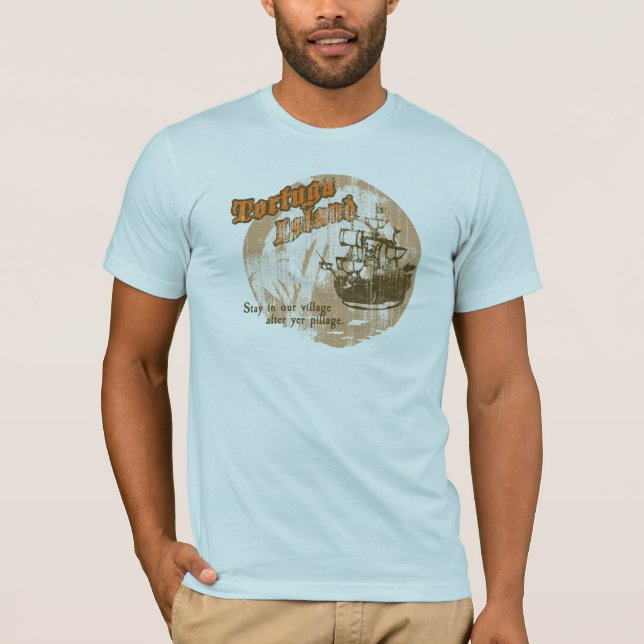 Tortuga Insel T-Shirt (Vorderseite)