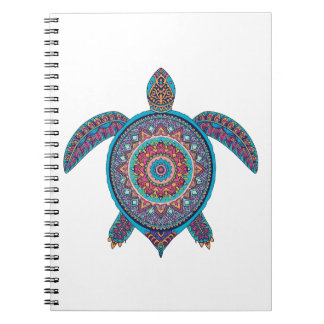 Tortuga Mandala — Calma Colorida Notizblock