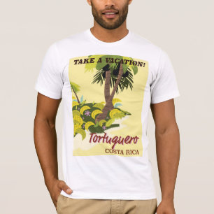 Tortuguero, Reiseplakat Costa Rica T-Shirt