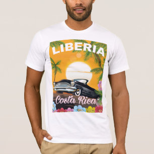 Tortuguero, Reiseplakat Costa Rica T-Shirt