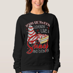 Tortur zwischen dem Aussehen wie ein Snack oder de Sweatshirt