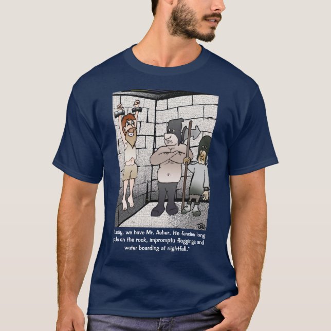 Torture Men Blue T - Shirt (Vorderseite)