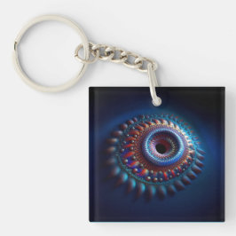 Torus Wormhole Schlüsselanhänger