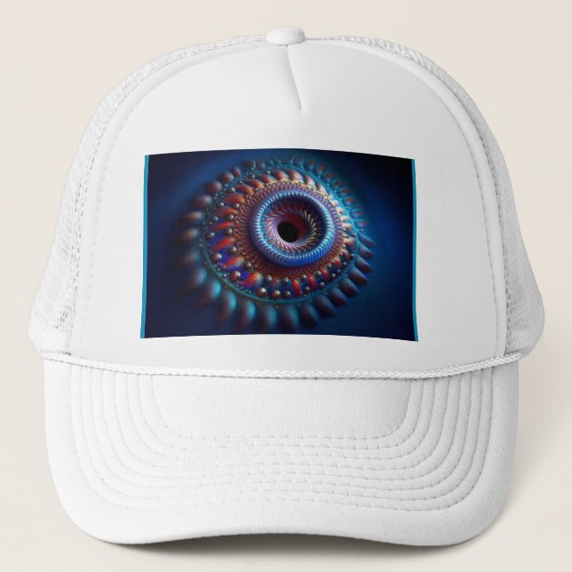 Torus Wormhole Truckerkappe (Vorderseite)