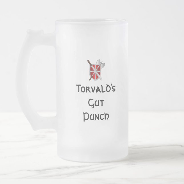 Torvalds Bierstein Mattglas Bierglas (Links)