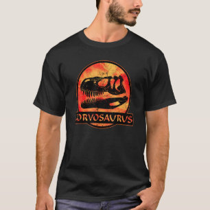 Torvosaurus Fossil Skull Dinosaur T-Shirt
