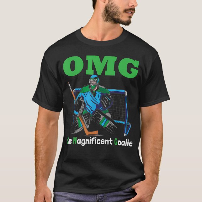 Torwart-Eis T-Shirt (Vorderseite)
