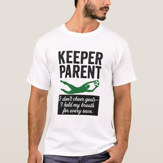 Torwart-Elternteil T-Shirt (Vorderseite)