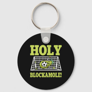 Torwart Fußballspieler Torhüter Guacamole-Liebhabe Schlüsselanhänger