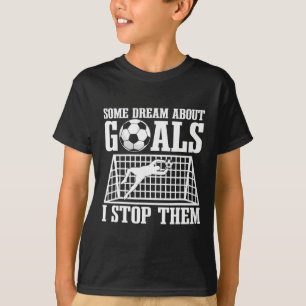 Torwart Fußballspieler Torhüter Mannschaftswart Sp T-Shirt