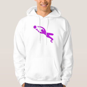 Torwart - Lila Hoodie
