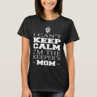 Torwart-Mama-Fußball-T-Shirt Lustig Ich kann nicht