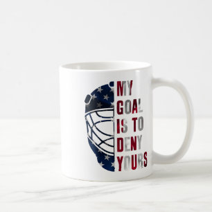 Torwart Mein Ziel ist es, deins zu vereiteln Eisho Kaffeetasse