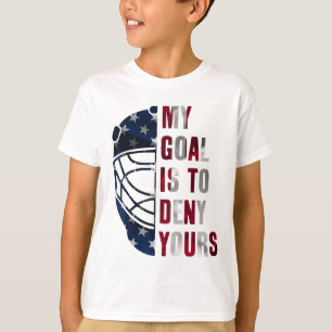 Torwart Mein Ziel ist es, deins zu vereiteln Eisho T-Shirt