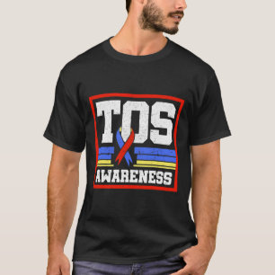 Tos Awareness Ribbon-Syndrom T-Shirt
