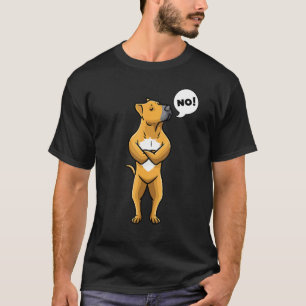 Tosa Inu Hund Japanischer Mastiff Stur Nein T-Shirt