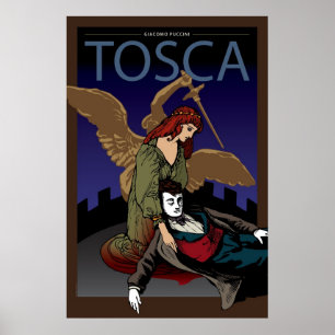 Tosca, Opera Poster